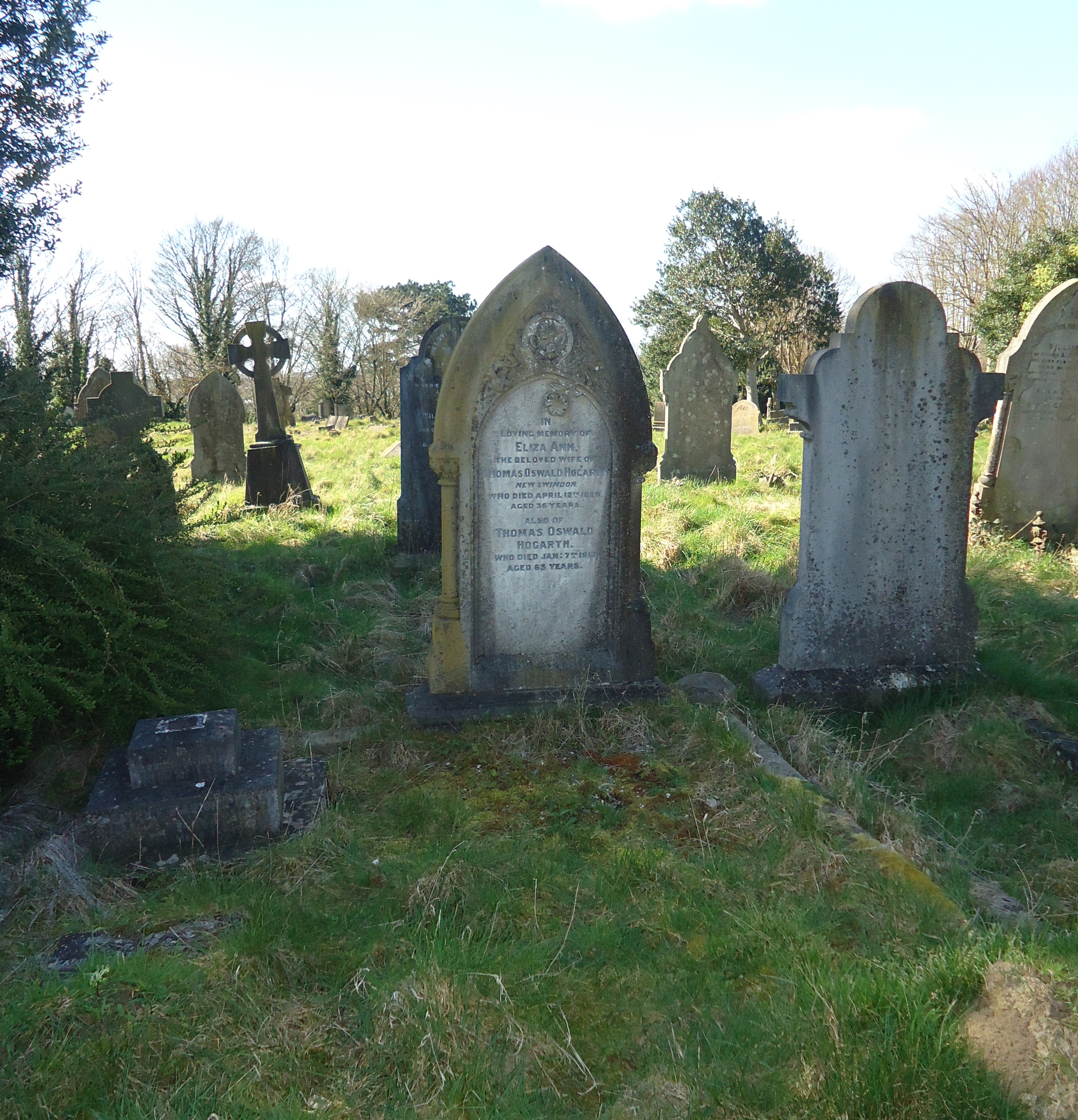 Eliza A and Thomas Oswald Hogarth (2)