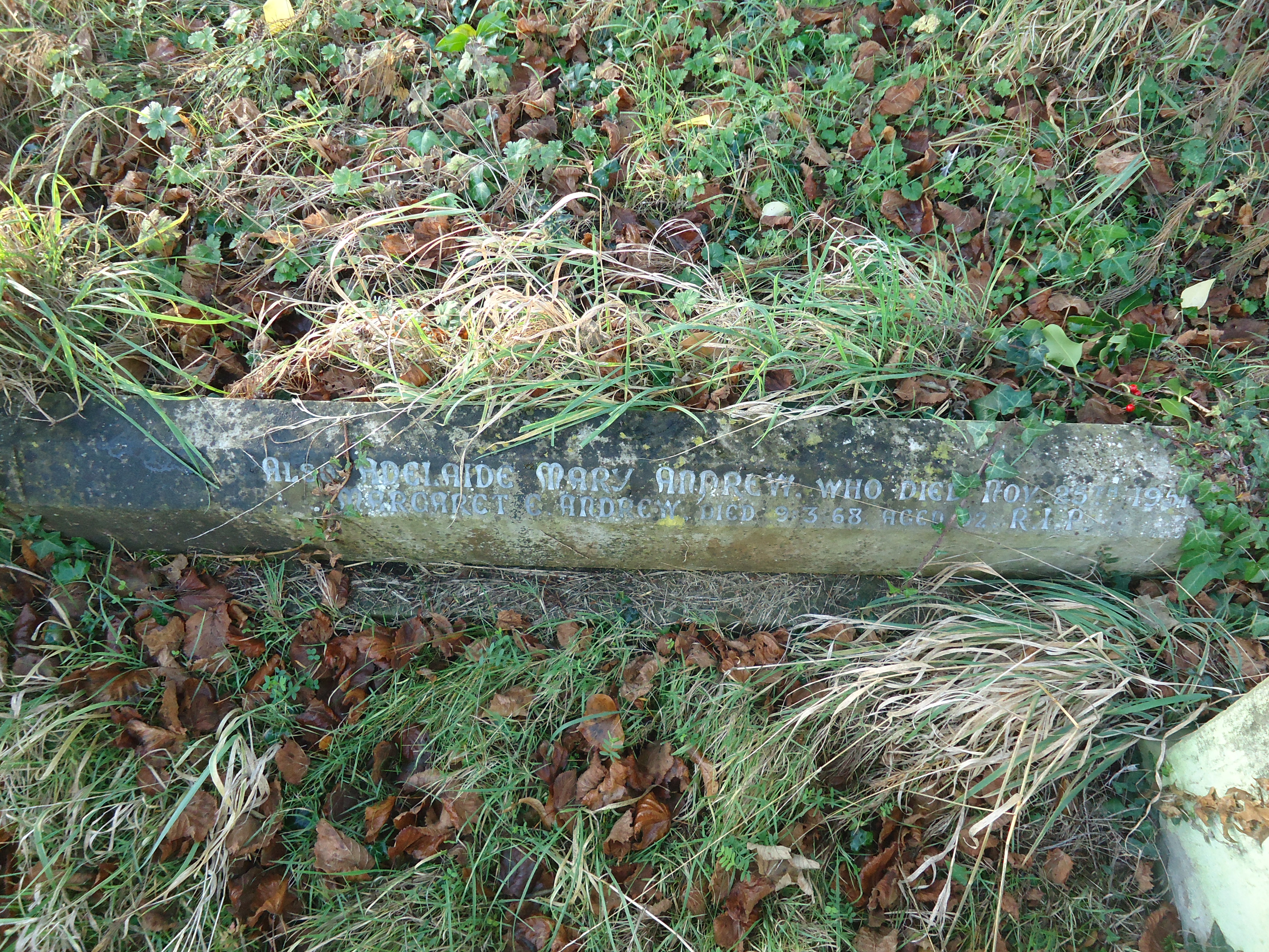 Adelaide Mary and Margaret Andrew